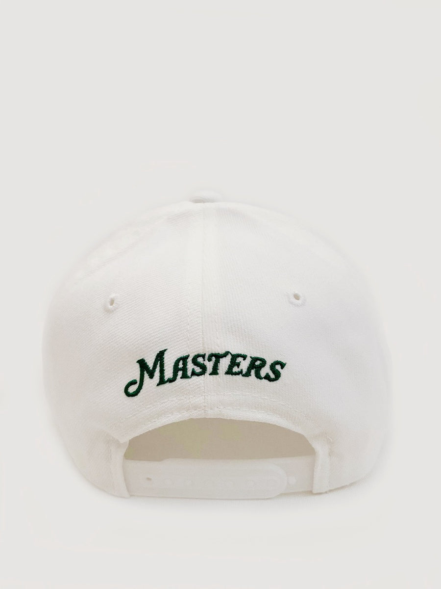 Masters Golf マスターズ キャップ 　アメリカンニードル　白 Masters Visor Hat White American Needle Adjustable Golf Hat